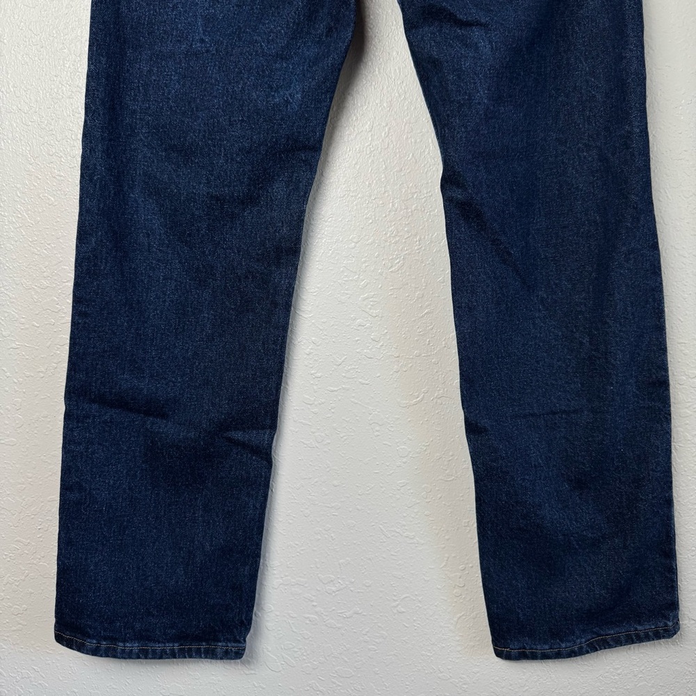 Wrangler Denim flex comfort regular fit jeans dark wash 32x32 - Picture 7 of 9